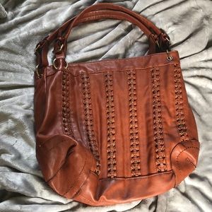 Brown Big Buddha tote bag